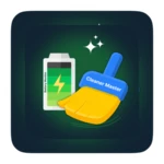 battery monitor & power clean android application logo